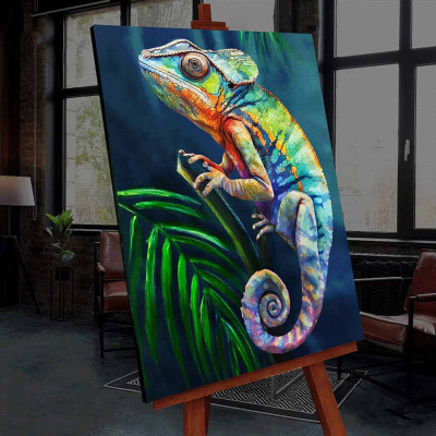 Картина по номерам со светящейся краской 40х50 Хамелеон FHR0578 1